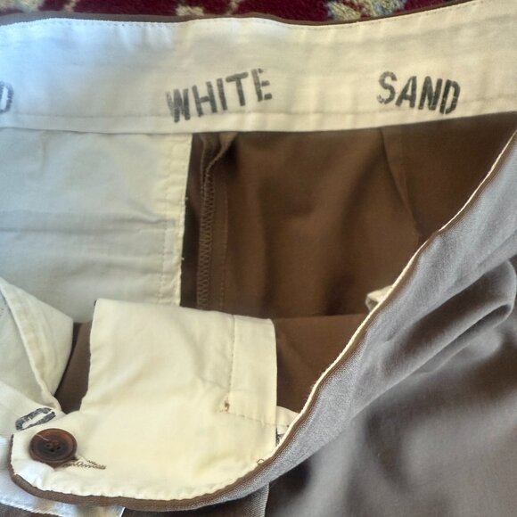 White Sand Women's Trouser in Toffee 44 IT, 30 U.S.-Euro Preppy, Quiet Luxury - Picture 6 of 12